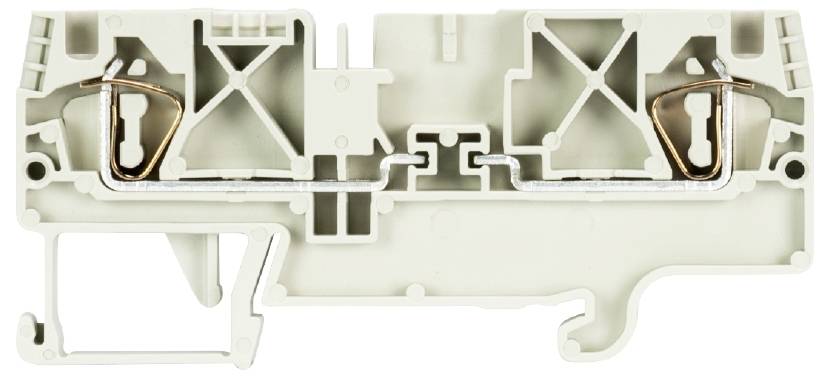 Wieland Electric 56.704.4055.0 Trennklemme Federzuganschluss Grau 100St.
