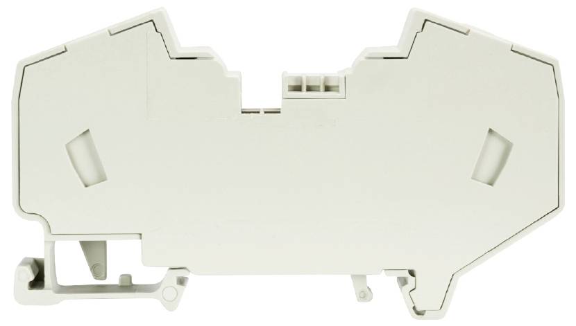 Wieland Electric 56.716.0353.0 Durchgangsklemme Federzuganschluss Grau 20St.