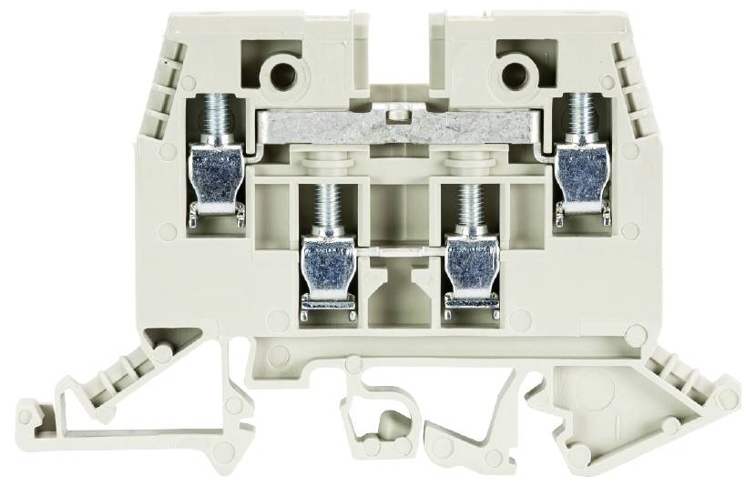 Wieland Electric 57.504.5255.0 Installationsetagenklemme Schrauben Grau 100St.