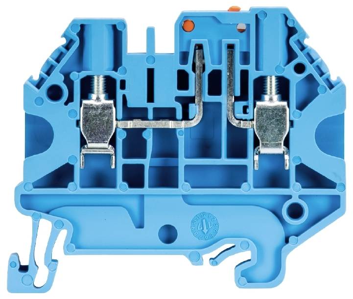 Wieland Electric 58.504.2055.6 Messertrennklemme Schrauben Blau 100St.