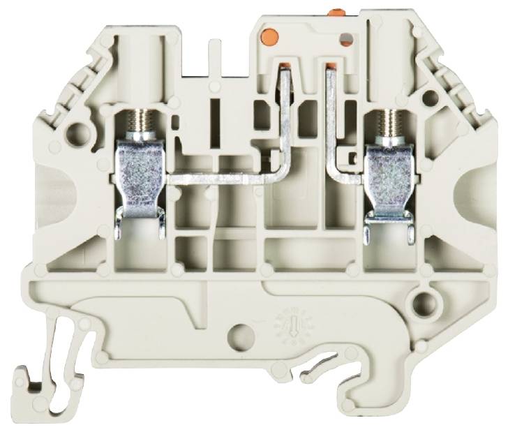 Wieland Electric 58.504.2355.0 Messertrennklemme Schrauben Grau 100St.