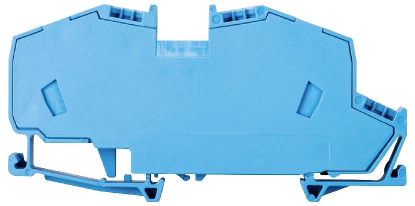 Wieland Electric 56.716.1155.6 Durchgangsklemme Federzuganschluss Blau 20St.