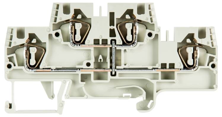 Wieland Electric 56.704.6955.0 Installationsetagenklemme Federzuganschluss 100St.