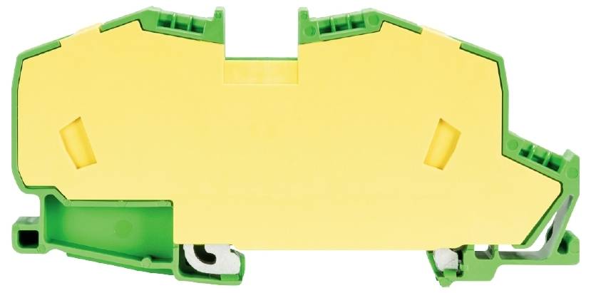 Wieland Electric 56.716.9155.0 Schutzleiterklemme Federzuganschluss Grün-Gelb 20St.