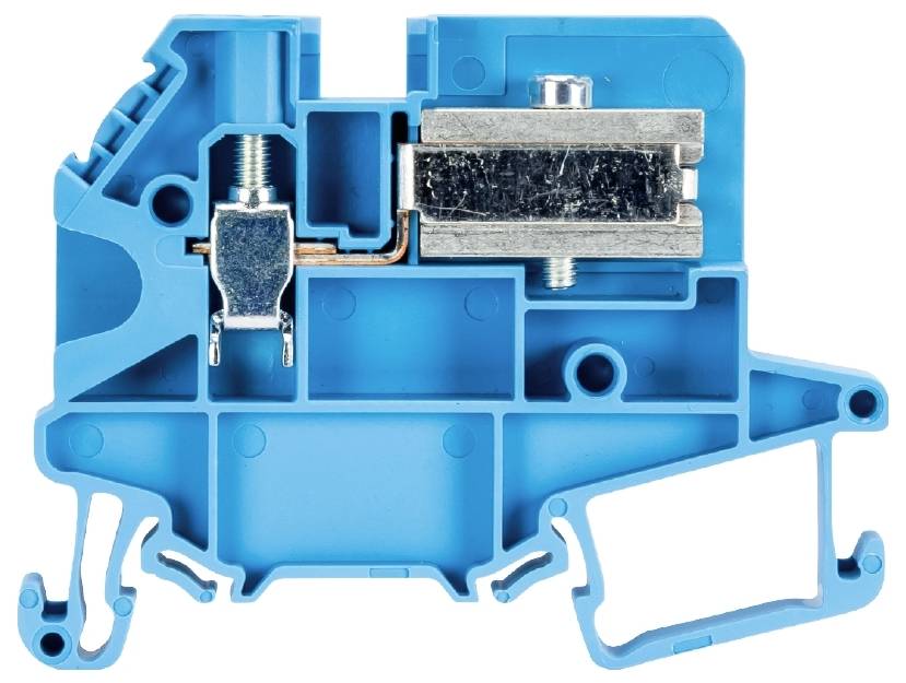 Wieland Electric 58.504.6155.0 Neutralleiterklemme Blau 100St.