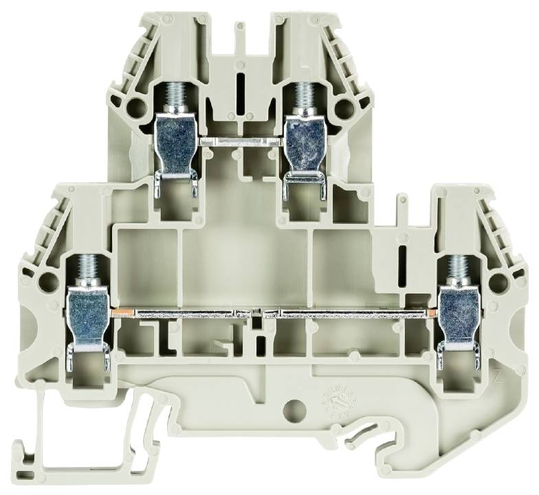 Wieland Electric 58.504.7055.0 Installationsetagenklemme Schrauben Grau 100St.