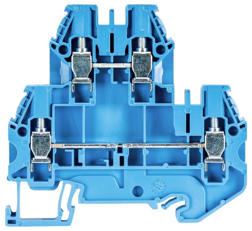 Wieland Electric 58.504.7055.6 Installationsetagenklemme Schrauben Blau 100St.