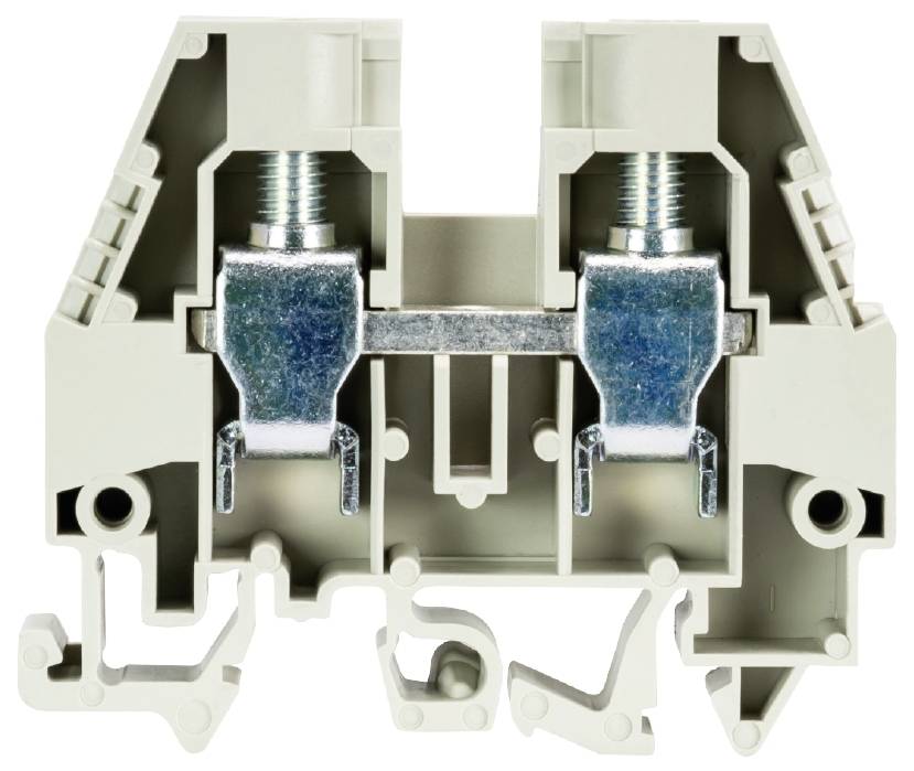 Wieland Electric 57.510.1155.0 Durchgangsklemme Schrauben Grau 50St.