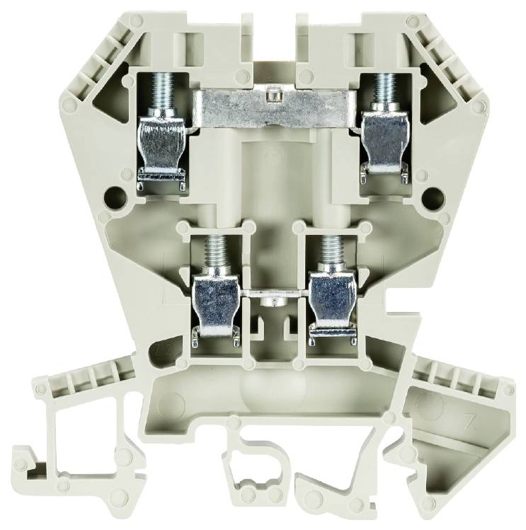 Wieland Electric 57.404.7055.0 Installationsetagenklemme Schrauben Grau 100 St.