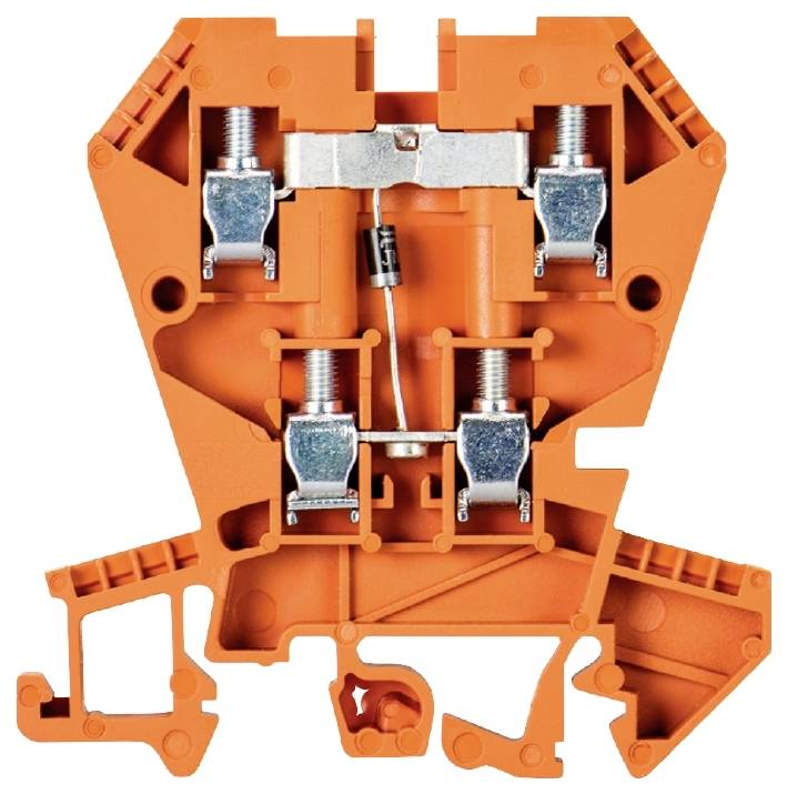 Wieland Electric 57.404.8155.9 Installationsetagenklemme Schrauben Orange 100St.