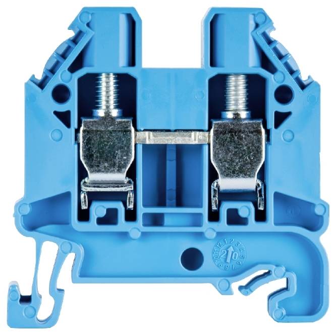 Wieland Electric 58.506.0055.6 Durchgangsklemme Schrauben Blau 100St.