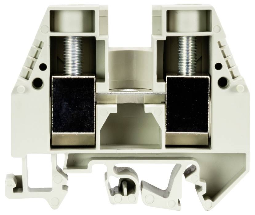 Wieland Electric 57.535.1155.0 Durchgangsklemme Schrauben Grau 20St.