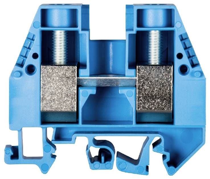 Wieland Electric 57.535.1155.6 Durchgangsklemme Schrauben Blau 20St.