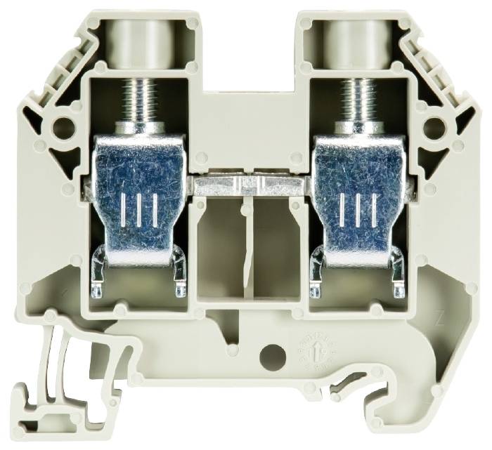 Wieland Electric 58.516.0055.0 Durchgangsklemme Schrauben Grau 50St.