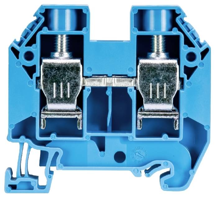 Wieland Electric 58.516.0055.6 Durchgangsklemme Schrauben Blau 50St.