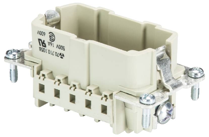 Wieland Electric 70.710.1058.0 Steckereinsatz Gesamtpolzahl 10 10St.