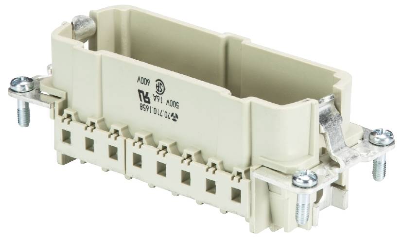 Wieland Electric 70.710.1658.0 Steckereinsatz Gesamtpolzahl 16 10St.