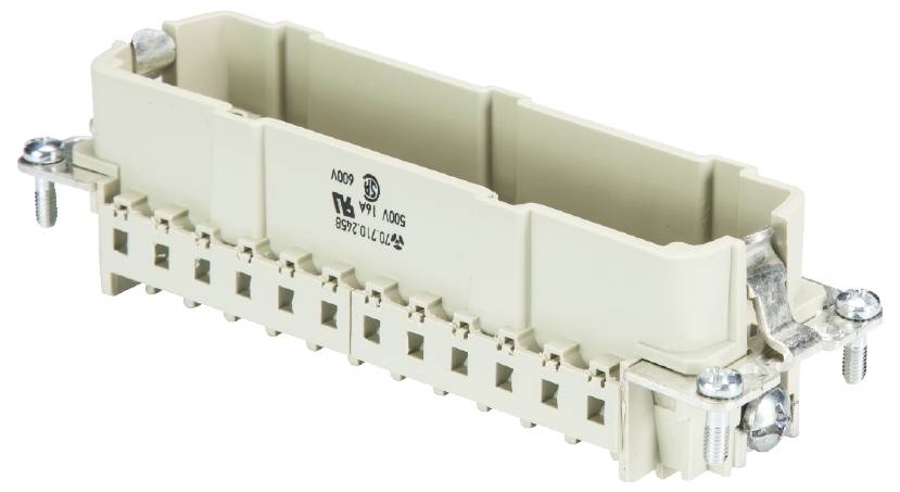 Wieland Electric 70.710.2458.0 Steckereinsatz Gesamtpolzahl 24 10St.