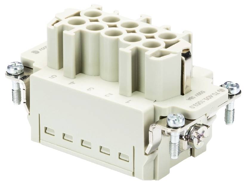 Wieland Electric 70.405.1053.0 Buchseneinsatz Gesamtpolzahl 10 1St.