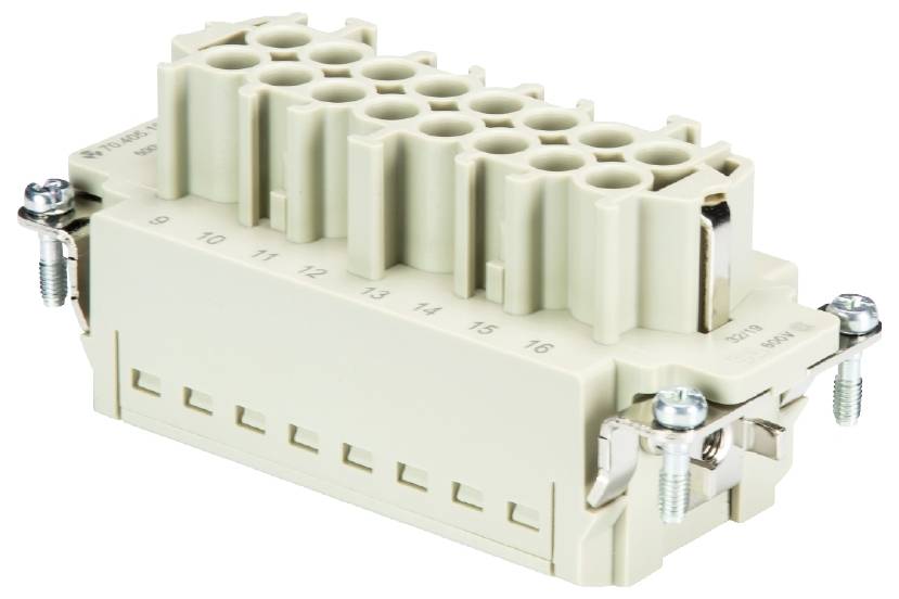 Wieland Electric 70.405.1653.0 Buchseneinsatz Gesamtpolzahl 16 1St.