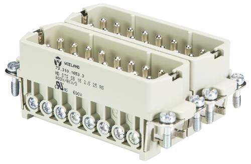 Wieland Electric 73.310.3253.0 Steckereinsatz Gesamtpolzahl 32 5 St.