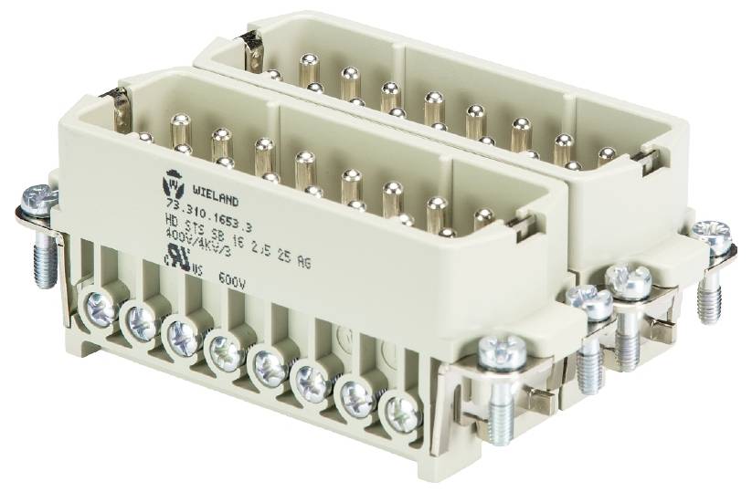 Wieland Electric 73.310.3253.0 Steckereinsatz Gesamtpolzahl 32 5St.