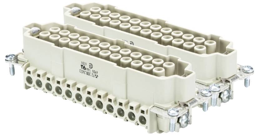 Wieland Electric 72.300.4853.0 Buchseneinsatz Gesamtpolzahl 44 1 St.