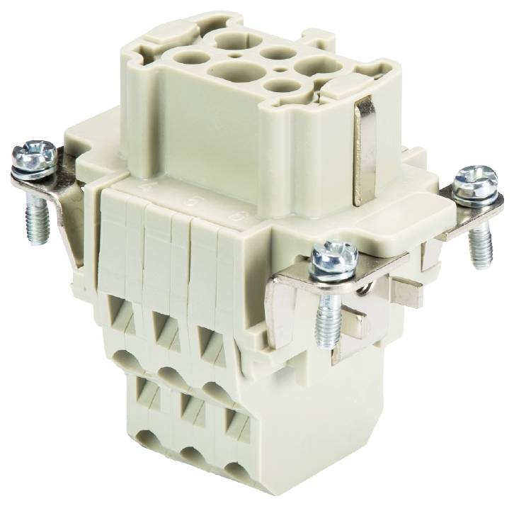 Wieland Electric 70.502.0653.0 Buchseneinsatz Gesamtpolzahl 6 1St.