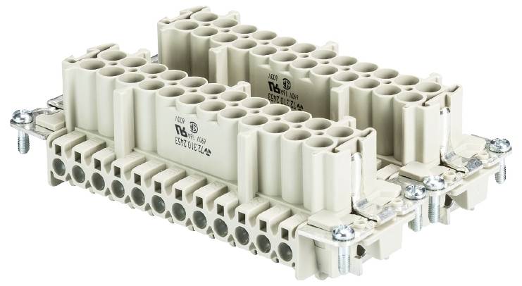 Wieland Electric 72.310.4853.0 Steckereinsatz Gesamtpolzahl 44 1St.