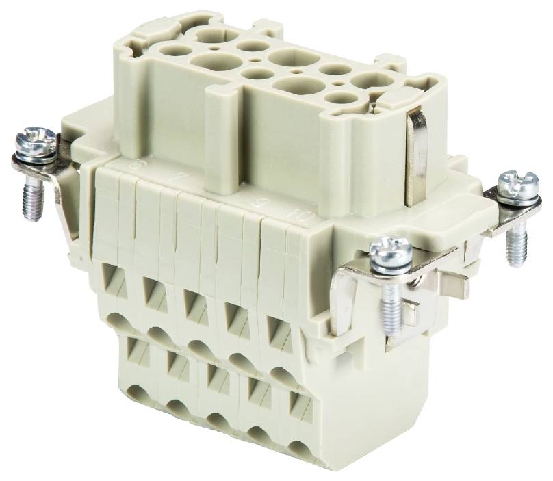 Wieland Electric 70.502.1053.0 Buchseneinsatz Gesamtpolzahl 10 1St.