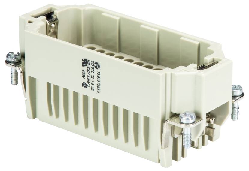 Wieland Electric 73.810.7253.0 Steckereinsatz Gesamtpolzahl 72 5St.