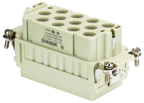 Wieland Electric 72.703.1453.0 Buchseneinsatz Gesamtpolzahl 12 5 St.