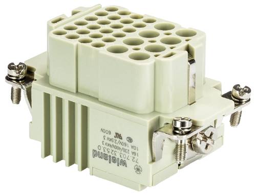 Wieland Electric 72.703.3253.0 Buchseneinsatz Gesamtpolzahl 8 100 St.