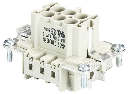 Wieland Electric 72.710.0658.0 Steckereinsatz Gesamtpolzahl 4 10 St.