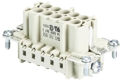 Wieland Electric 72.710.1058.0 Steckereinsatz Gesamtpolzahl 8 10 St.