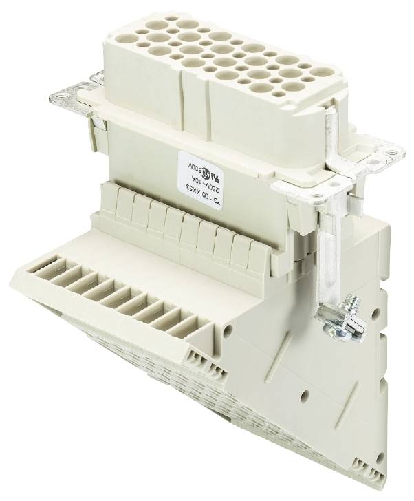 Wieland Electric 73.100.4053.0 Klemmenadapter Gesamtpolzahl 40 4 St.