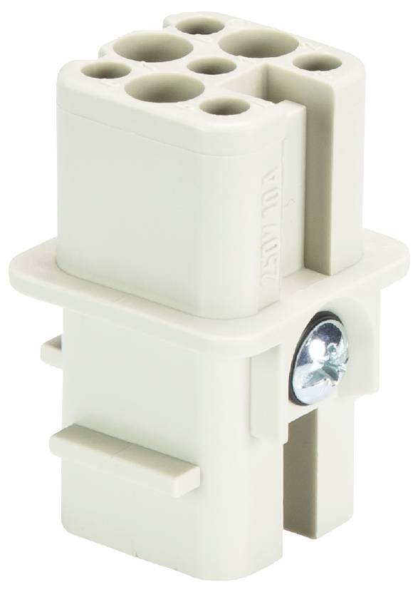 Wieland Electric 73.700.0753.0 Buchseneinsatz Gesamtpolzahl 7 10 St.