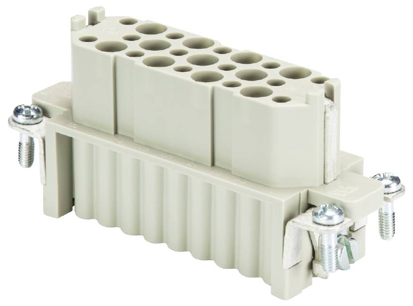 Wieland Electric 73.700.2553.0 Buchseneinsatz Gesamtpolzahl 25 10St.