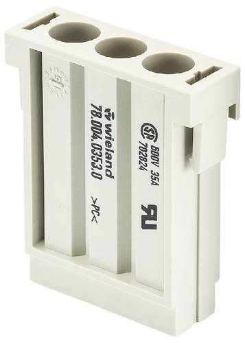 Wieland Electric 78.004.0353.0 Moduleinsatz Gesamtpolzahl 3 10 St.
