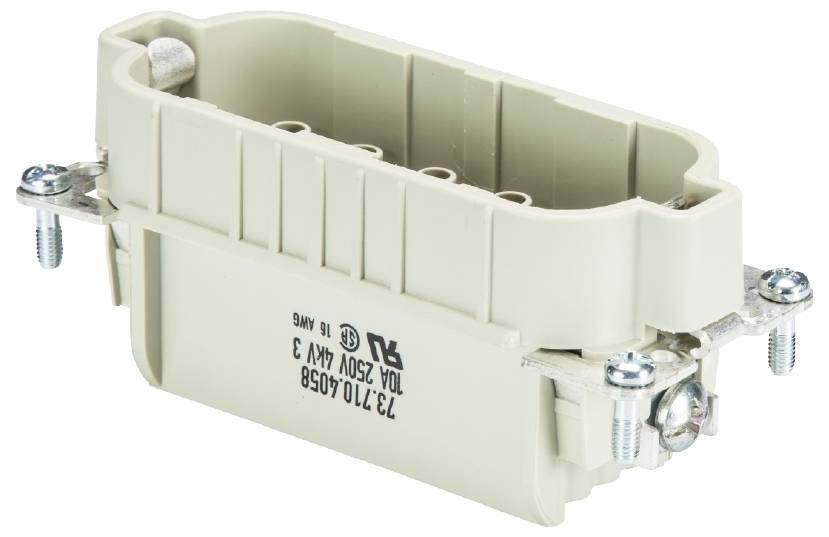 Wieland Electric 73.710.4058.0 Steckereinsatz Gesamtpolzahl 40 10St.