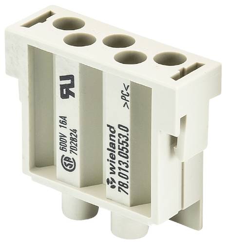 Wieland Electric 78.013.0553.0 Moduleinsatz Gesamtpolzahl 5 10 St.