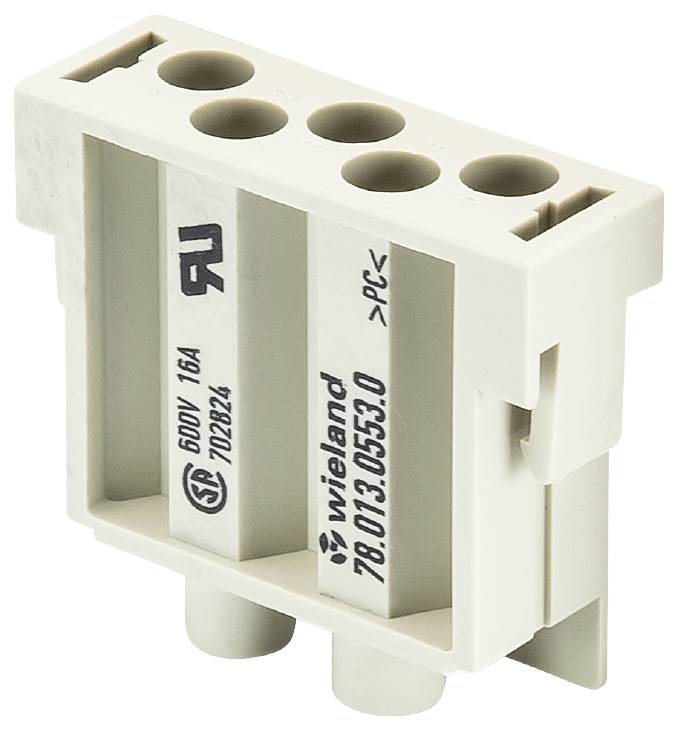 Wieland Electric 78.013.0553.0 Moduleinsatz Gesamtpolzahl 5 10St.