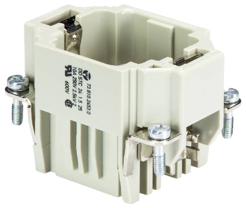 Wieland Electric 73.810.2453.0 Steckereinsatz Gesamtpolzahl 24 5St.