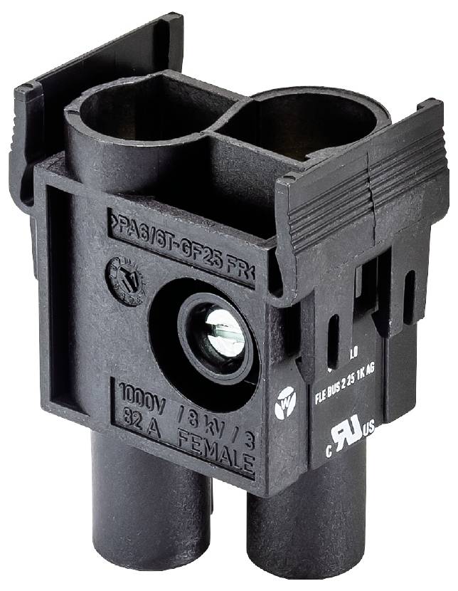 Wieland Electric 78.106.0253.0 Hochstrombuchse Gesamtpolzahl 2 5St.