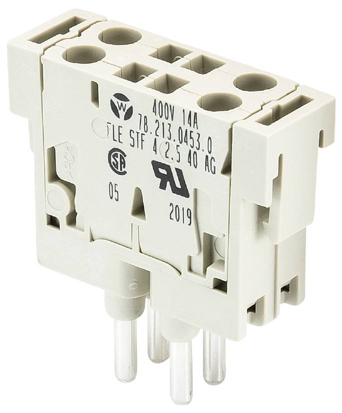 Wieland Electric 78.213.0453.0 Moduleinsatz Gesamtpolzahl 4 10 St.