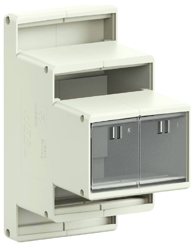Wieland Electric WEB 1001 B4 / U 87.040.0053.0 Elektronikgehäuse 10St.
