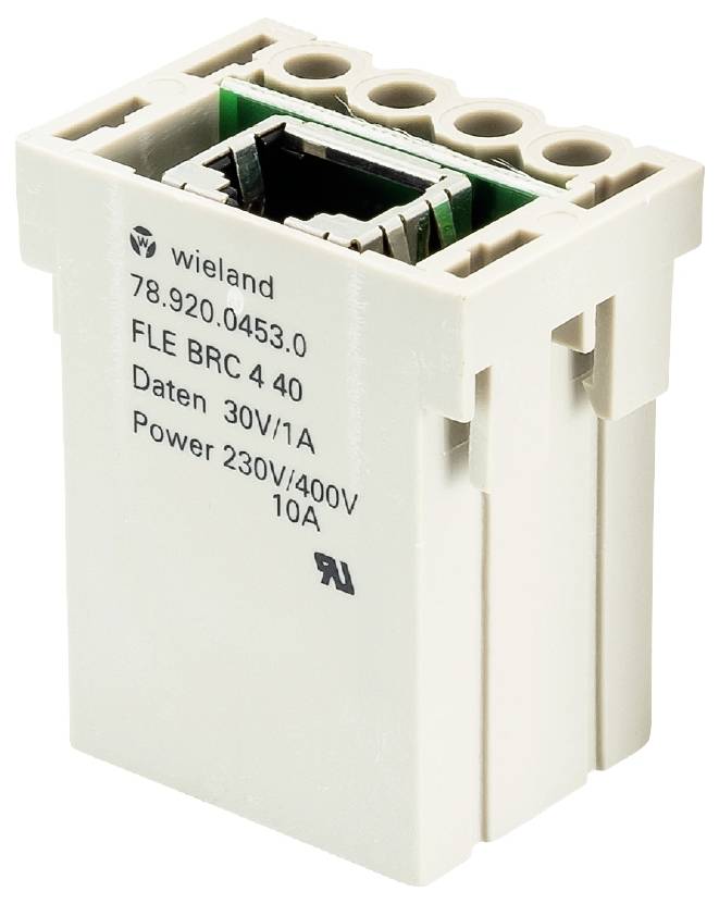 Wieland Electric 78.920.0453.0 Moduleinsatz Gesamtpolzahl 8 5St.