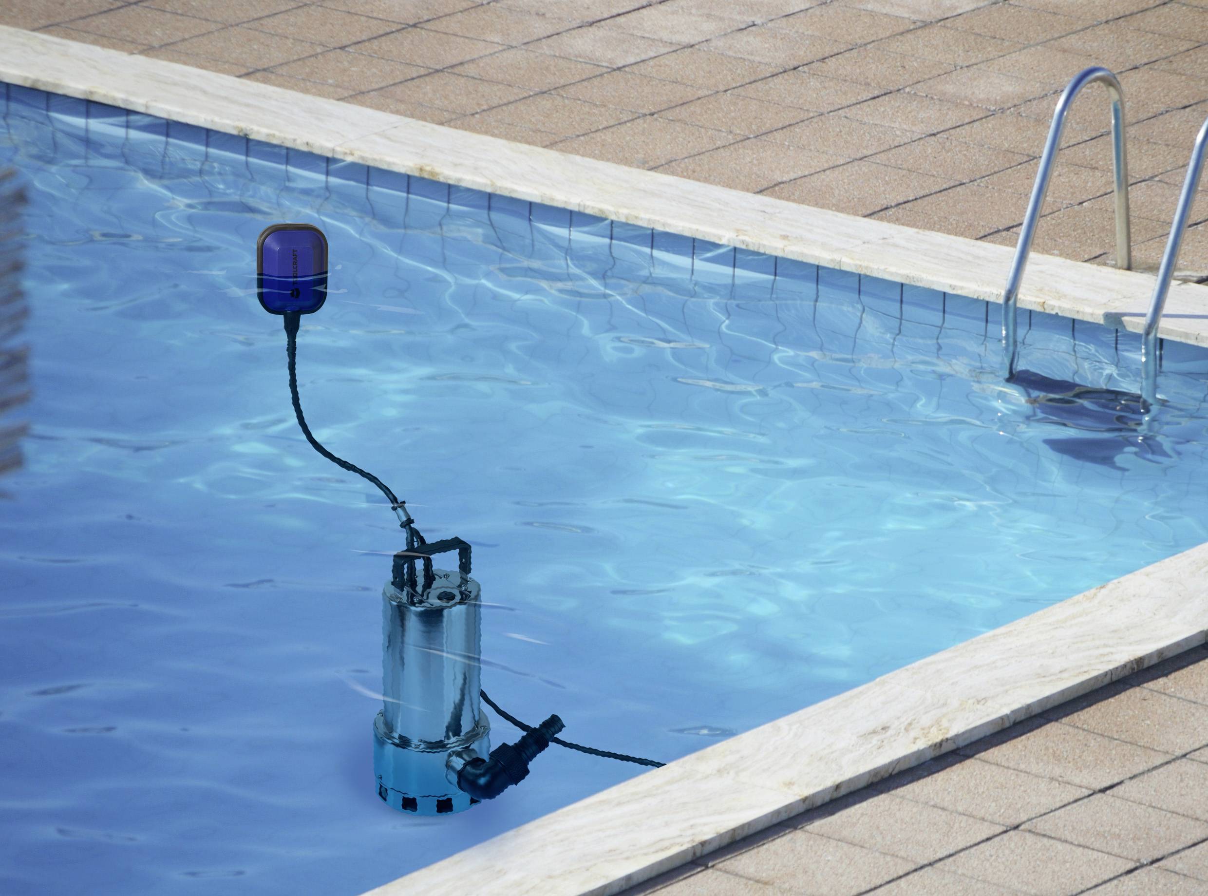 TOOLCRAFT TO-9825720 Schmutzwasser-Tauchpumpe 18500 l/h 8m