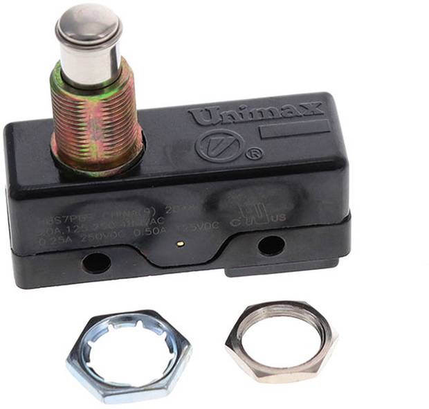 C & K Switches HBS7PBB4SJ011C Snap Switch HB Series Drucktaster 125 V/DC 1 x Ein/(Ein)/Ein IP65 1 St. Bulk