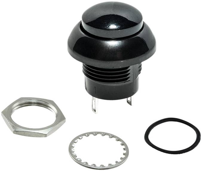 C & K Switches PNP8E2D2Y03QE Push button PNP Series Drucktaster 32 V/DC 1 x Aus/(Ein)/Ein IP68 Bulk